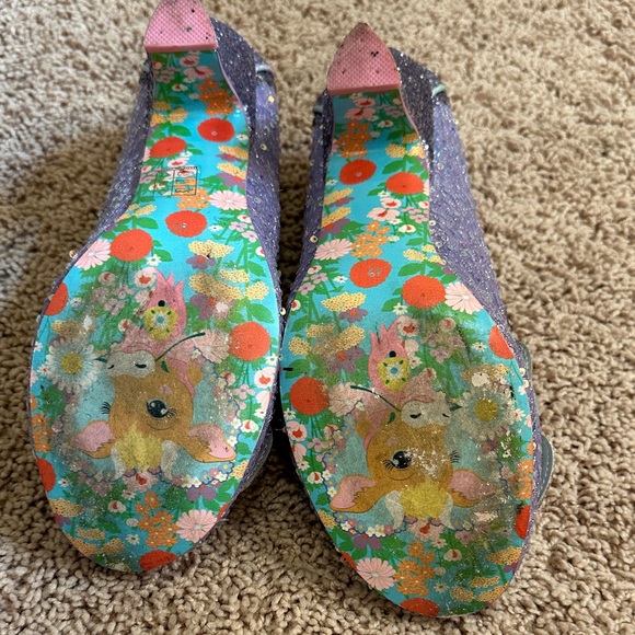 Irregular Choice Madam Mariposa Lavendar 42 - Picture 3 of 6